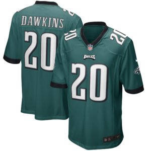 Brian Dawkins Philadelphia Eagles Midnight Green Jersey - All Stitched