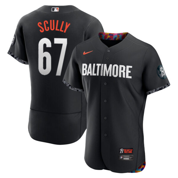 Men's Baltimore Orioles 2023 City Connect Jersey - All Stitched - Image 5