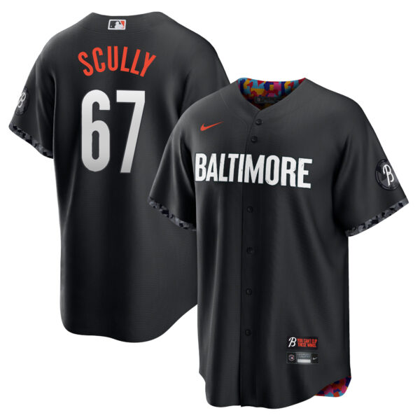 Men's Baltimore Orioles 2023 City Connect Jersey - All Stitched - Image 12