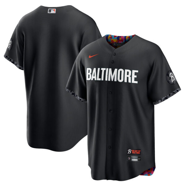 Men's Baltimore Orioles 2023 City Connect Jersey - All Stitched - Image 14