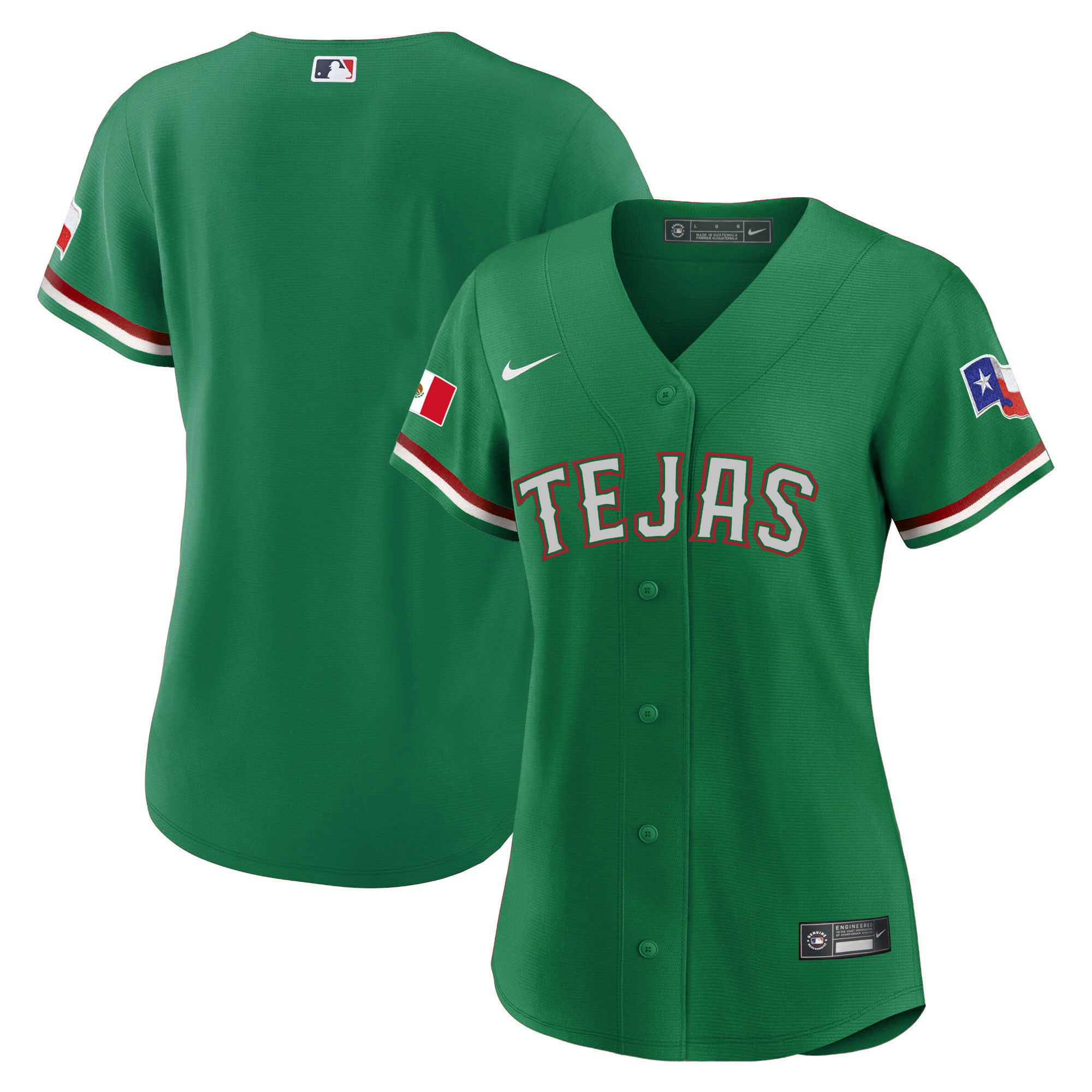 Women's Texas Rangers Mexican Jersey - All Stitched - Image 21