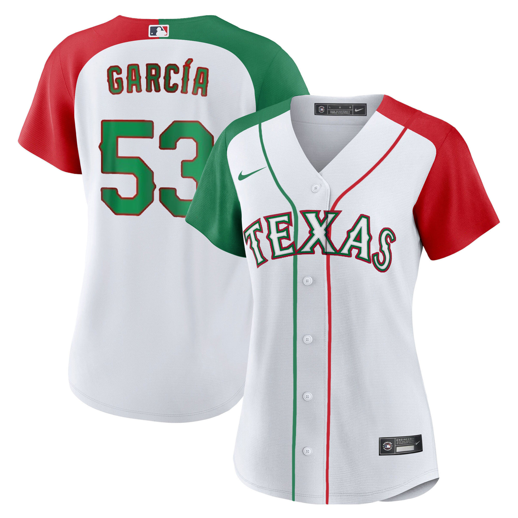 Women's Texas Rangers Mexican Jersey - All Stitched - Image 23