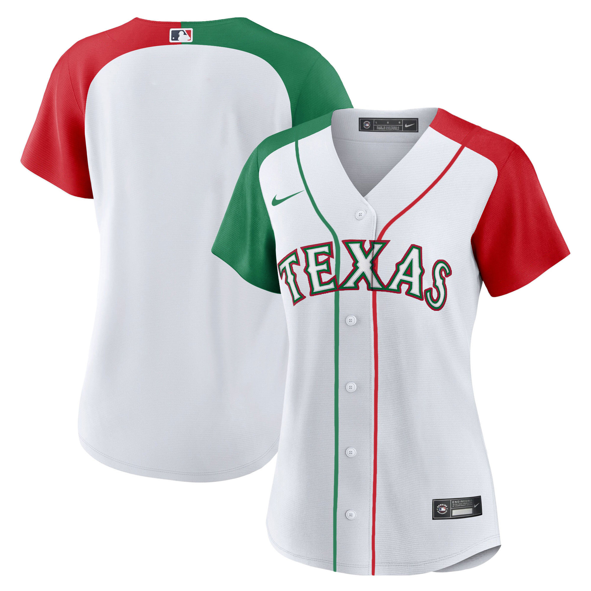 Women's Texas Rangers Mexican Jersey - All Stitched - Image 28