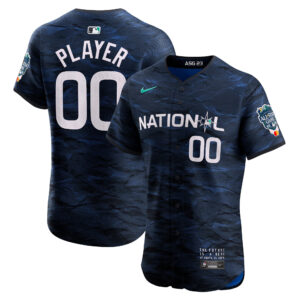 National League 2023 All-Star Game Royal Custom Jersey - All Stitched