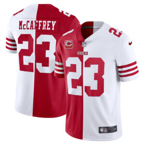 Men's Christian McCaffrey 49ers Gold & Split - All Stitched