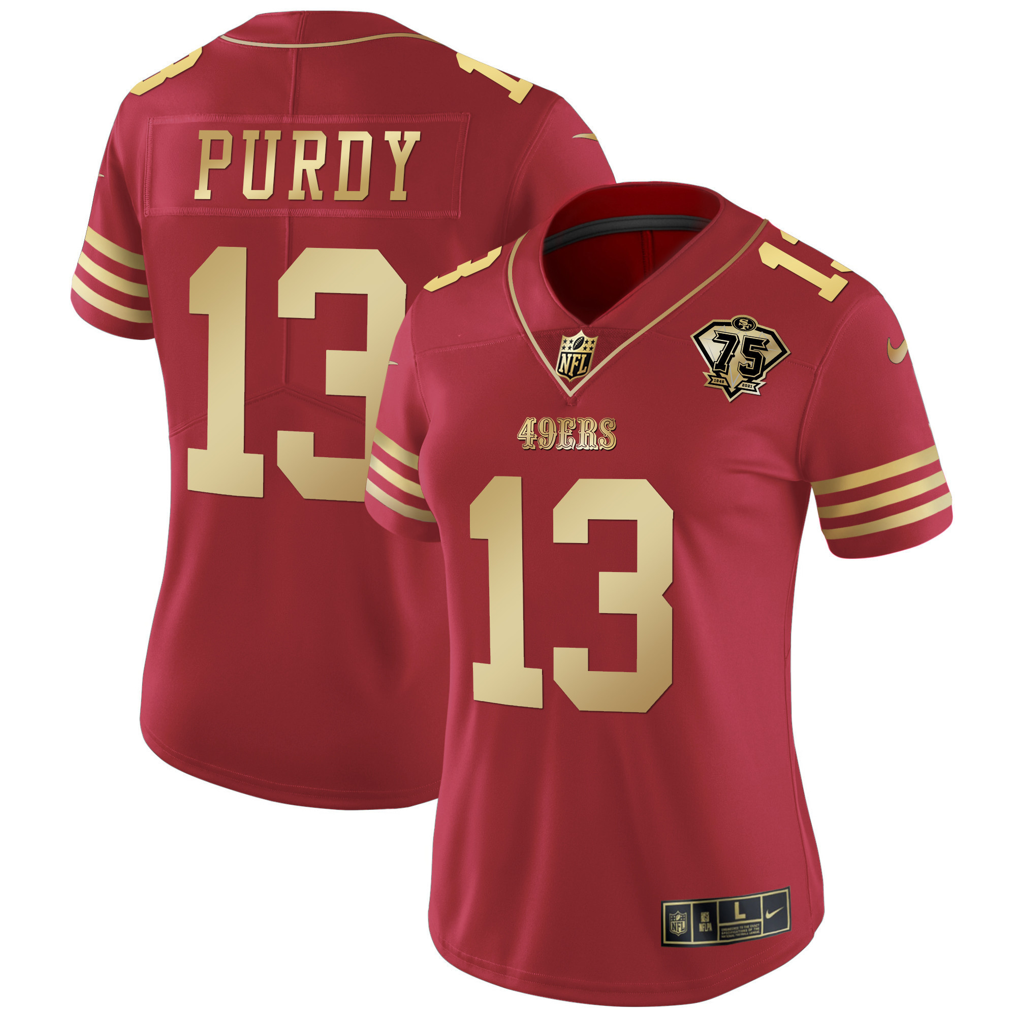 Brock Purdy San Francisco 49ers Game Jersey - All Stitched - Image 12
