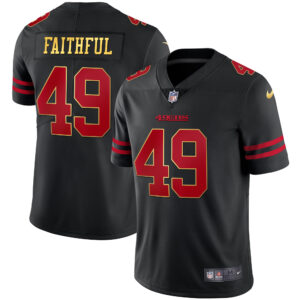 49ers Faithful Vapor Jersey - All Stitched