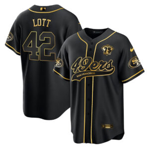 Ronnie Lott San Francisco 49ers Baseball Jersey - All Stitched