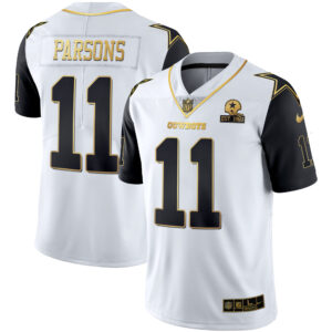 Men's Cowboys Color Rush Vapor Black & White Gold Limited - All Stitched