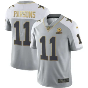 Men's Cowboys Gray Gold Vapor Est 1960 Patch - All Stitched