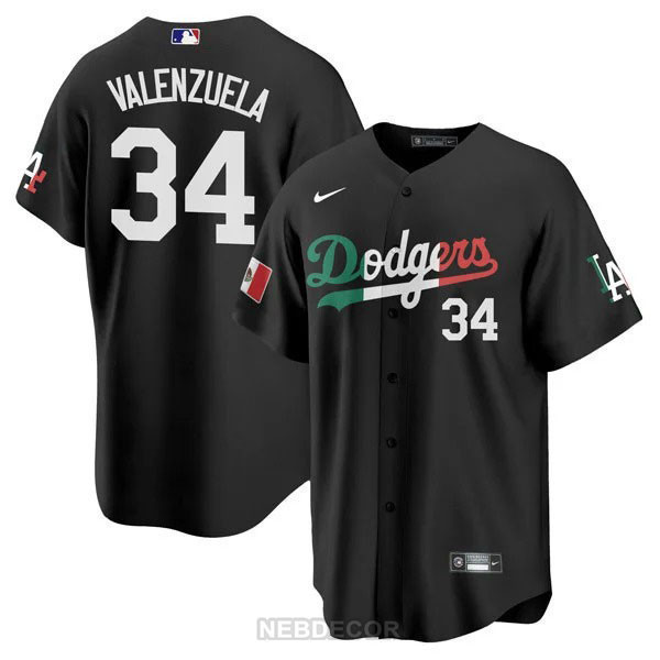 Men's Los Angeles Dodgers Mexican Heritage Jersey - Image 6