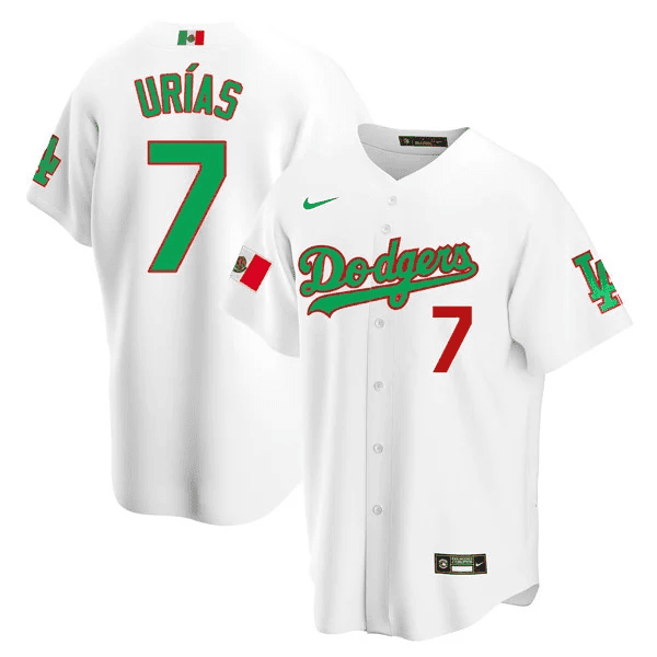 Men's Los Angeles Dodgers Mexican Heritage Jersey - Image 4