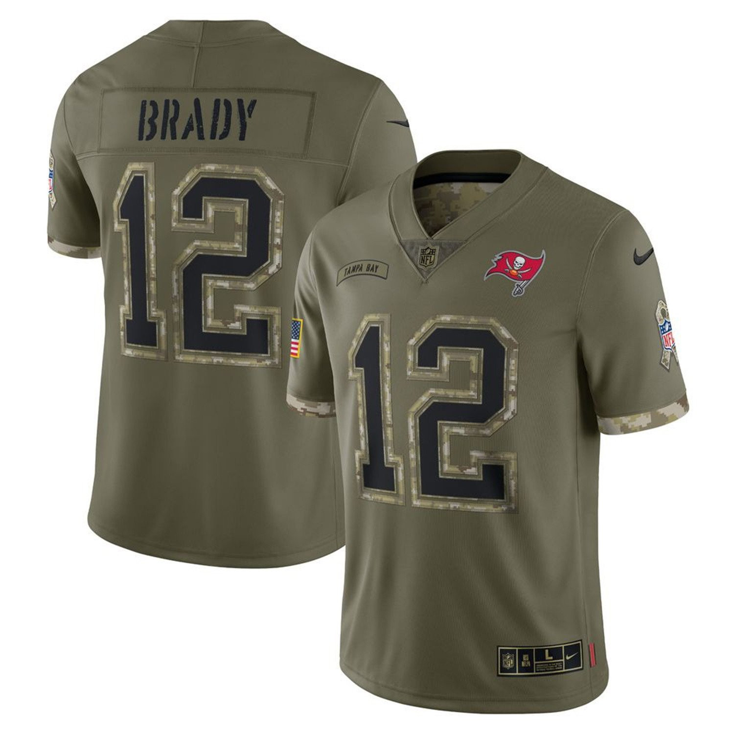 Buccaneers Tom Brady Limited Jersey - All Stitched - Image 8