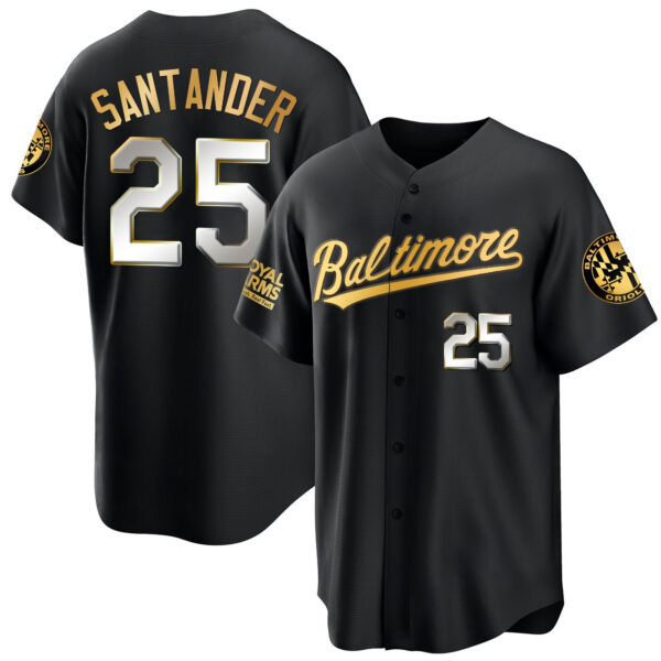 Men’s Baltimore Orioles 2023 Gold Cool Jersey – All Stitched - Image 12