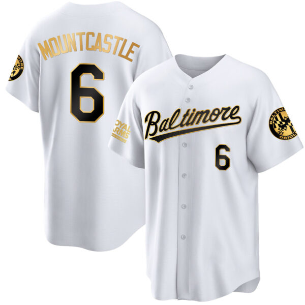 Men’s Baltimore Orioles 2023 Gold Cool Jersey – All Stitched - Image 2