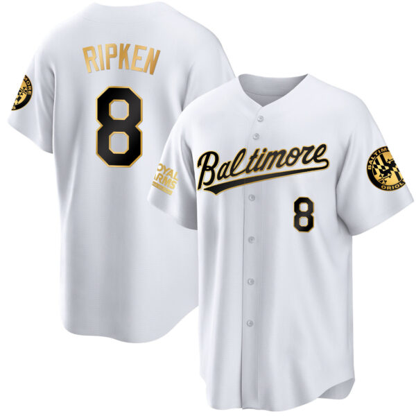 Men’s Baltimore Orioles 2023 Gold Cool Jersey – All Stitched - Image 6