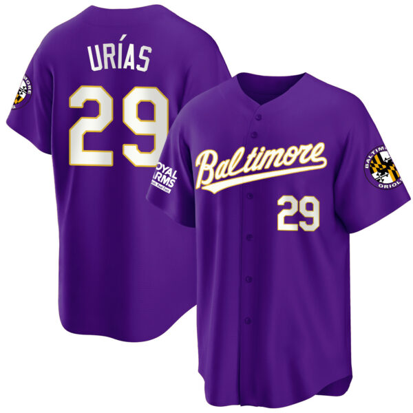 Men’s Baltimore Orioles 2023 Gold Cool Jersey – All Stitched - Image 31