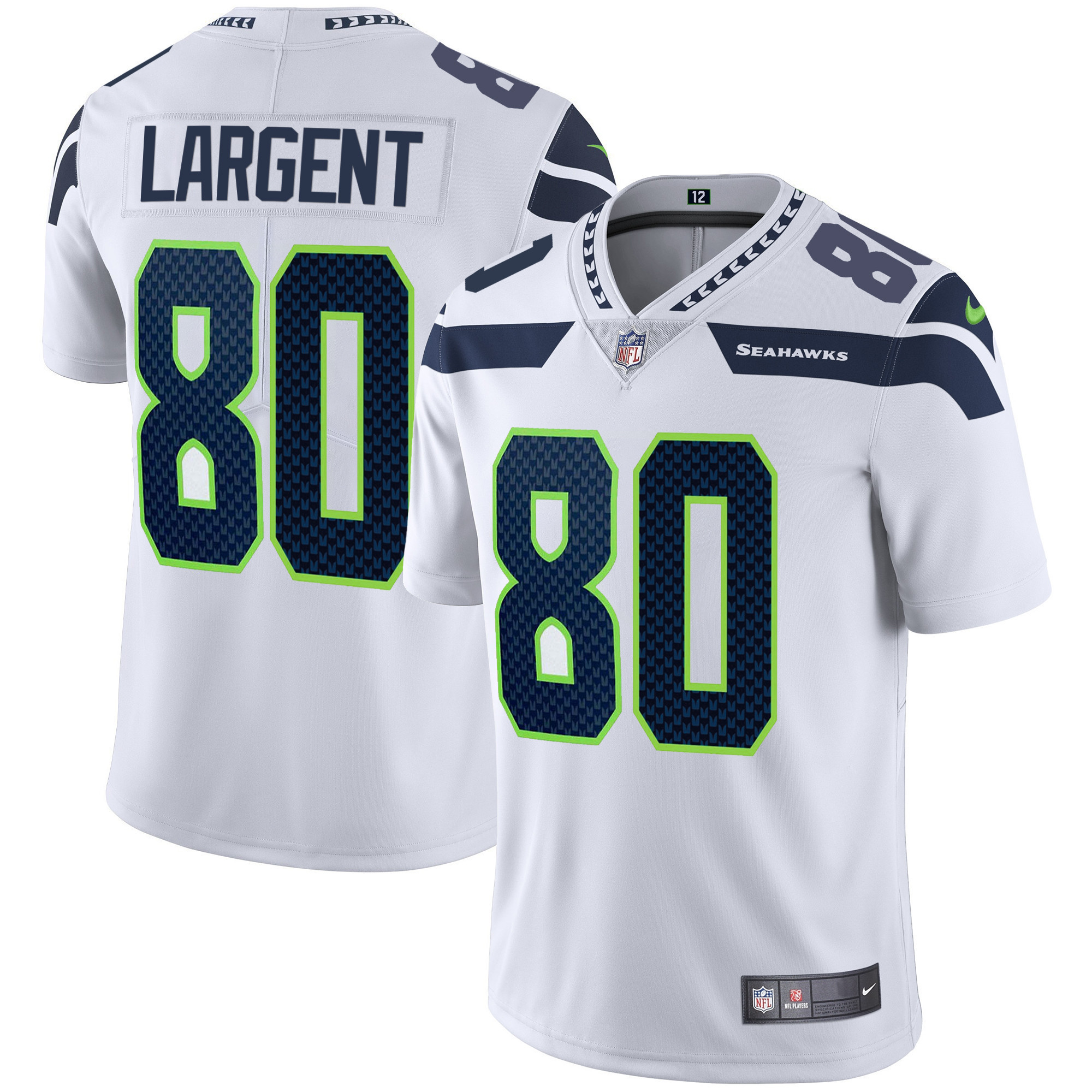 Men's Seahawks Vapor Jersey - All Stitched - Image 13