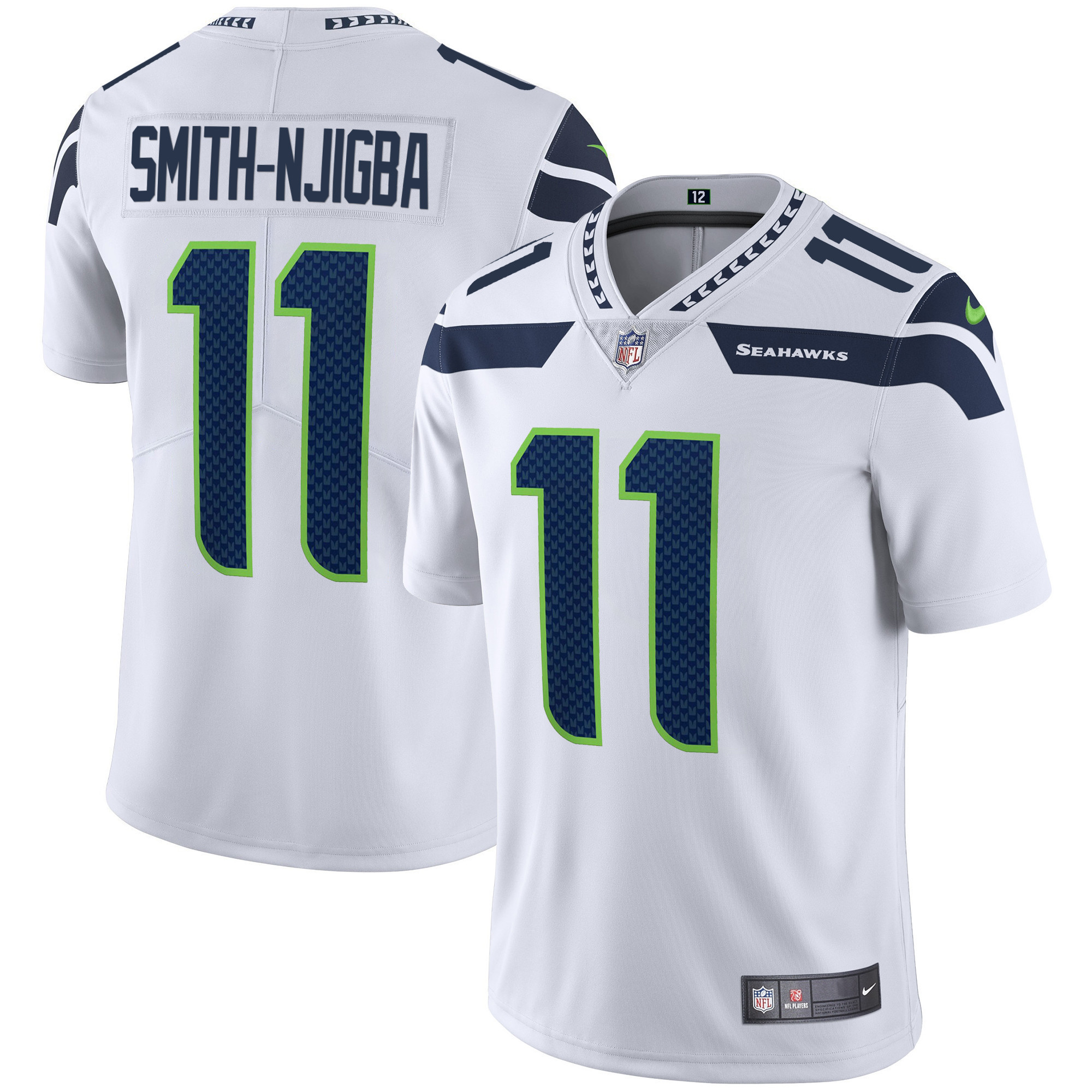 Men's Seahawks Vapor Jersey - All Stitched - Image 8