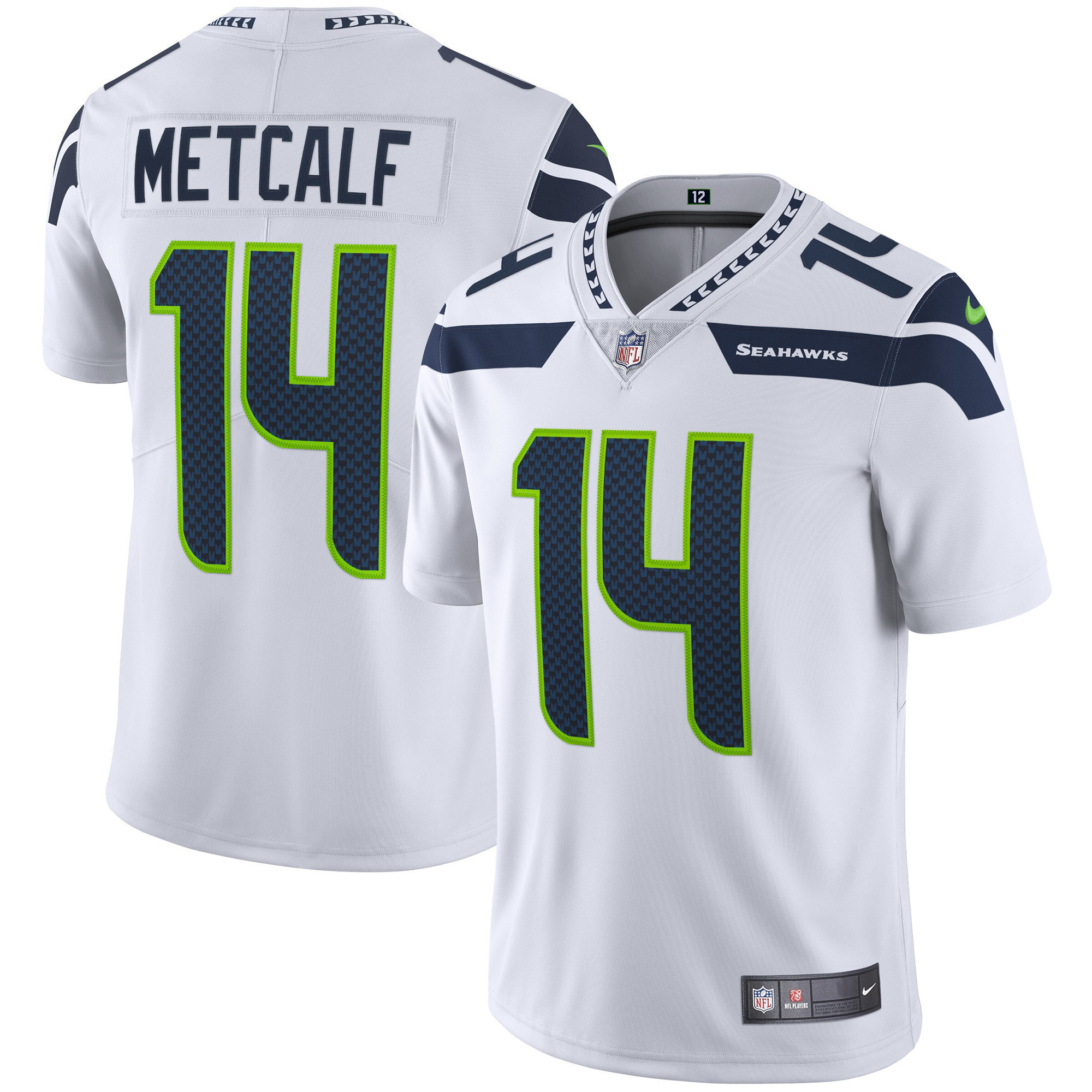 Men's Seahawks Vapor Jersey - All Stitched - Image 11