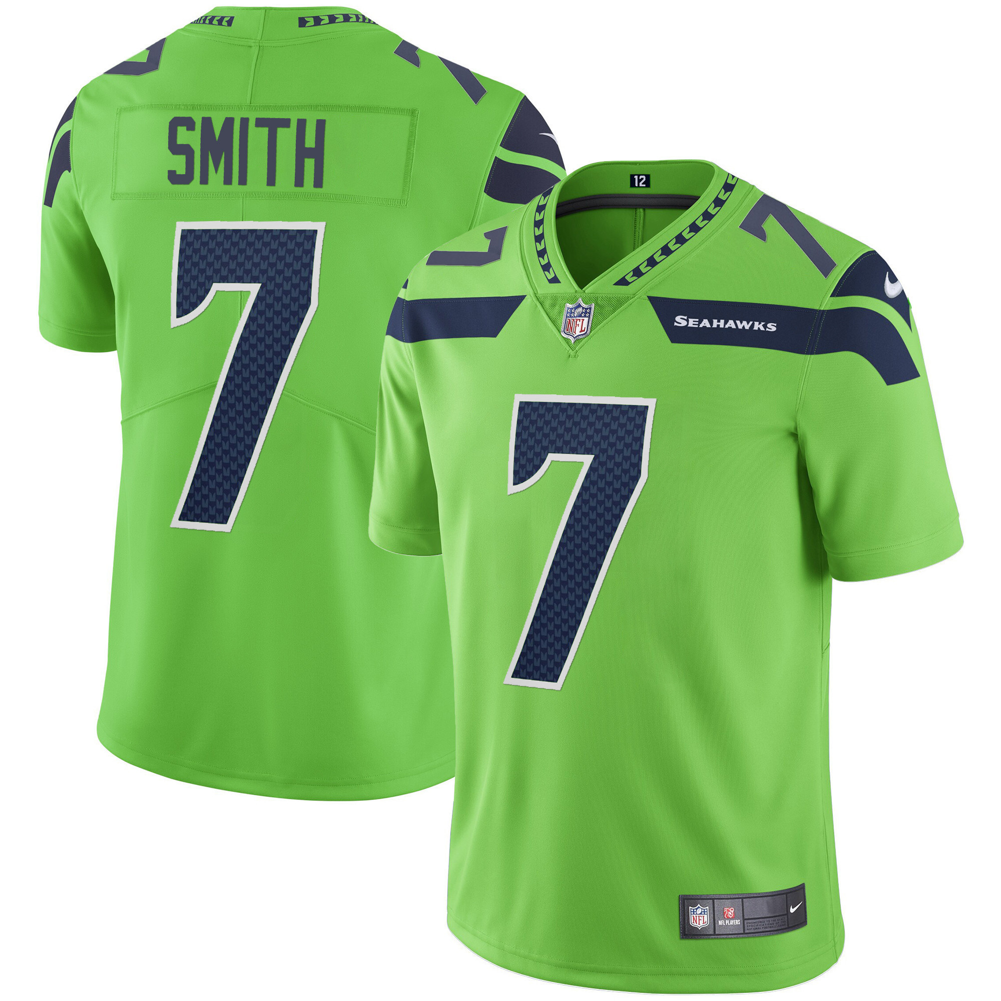Men's Seahawks Vapor Jersey - All Stitched - Image 17