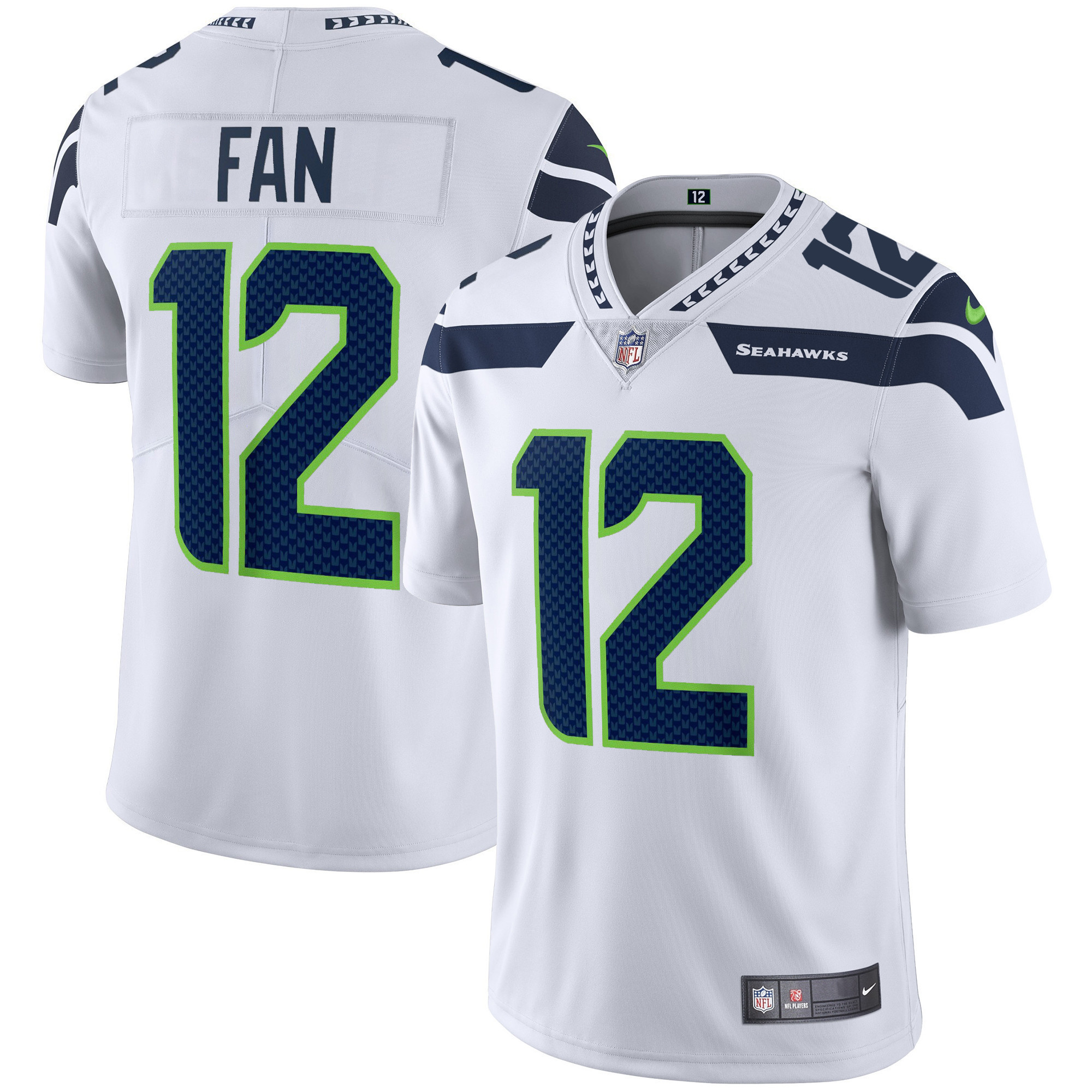 Men's Seahawks Vapor Jersey - All Stitched - Image 14