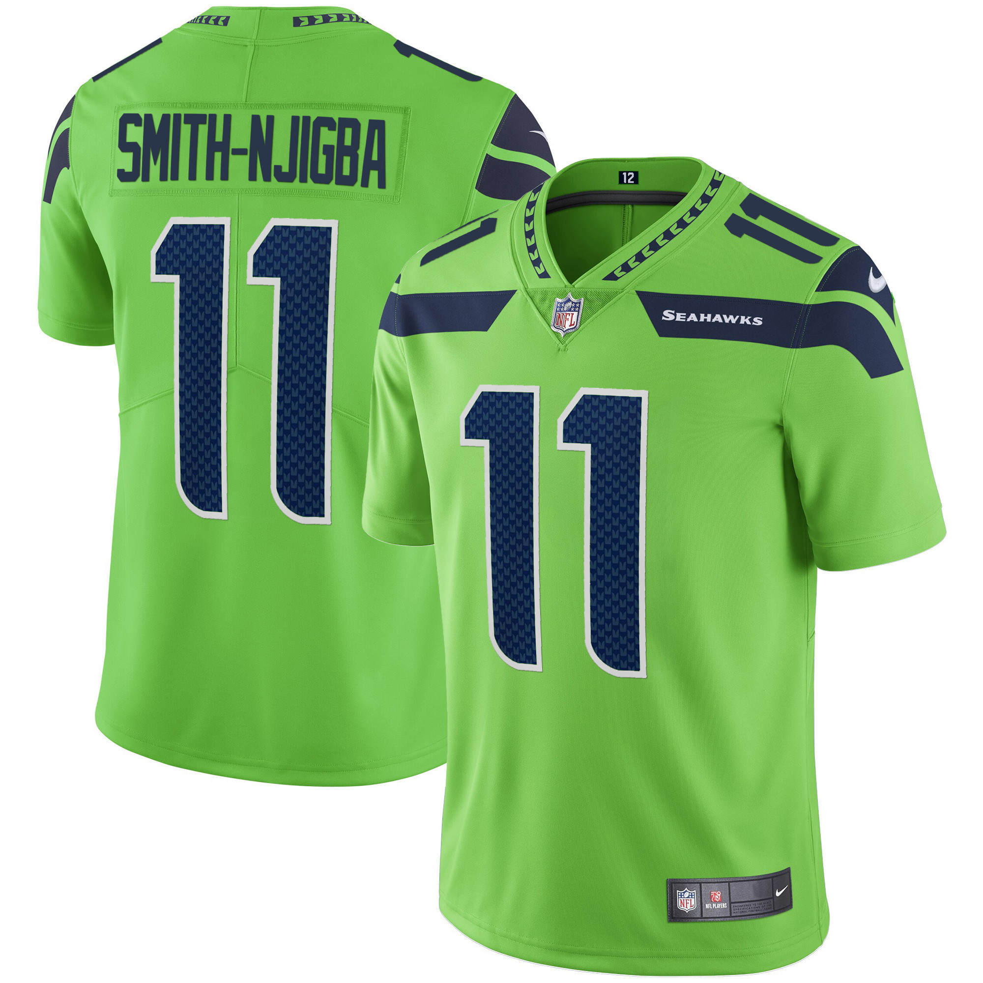Men's Seahawks Vapor Jersey - All Stitched - Image 15