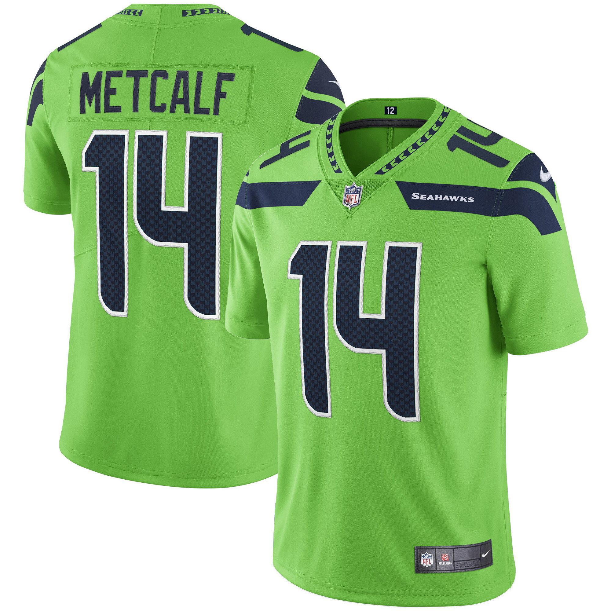 Men's Seahawks Vapor Jersey - All Stitched - Image 18