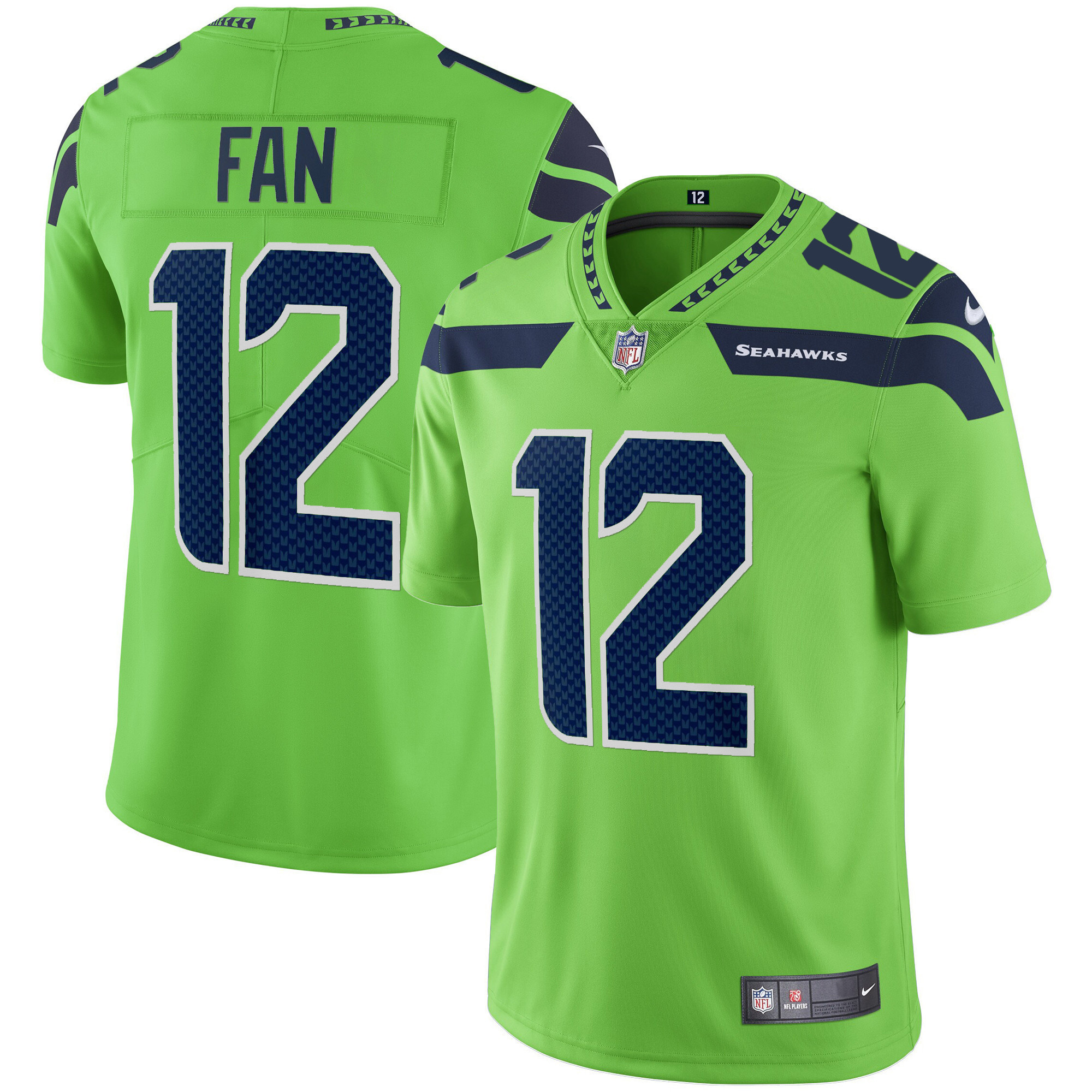 Men's Seahawks Vapor Jersey - All Stitched - Image 21