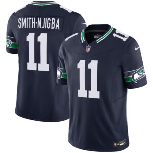 Men's Seahawks Throwback & Gold Vapor Limited Jersey V2 - All Stitched