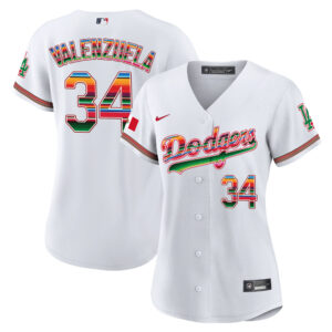 Women's Dodgers Mexico Baseball Limited Jersey - All Stitched