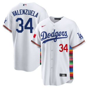 Men's Dodgers Mexico Cool Base Limited Jersey V2 - All Stitched