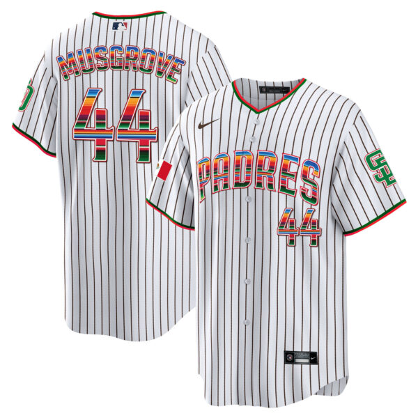 Men's San Diego Padres Mexico Cool Base Limited Jersey - All Stitched - Image 19