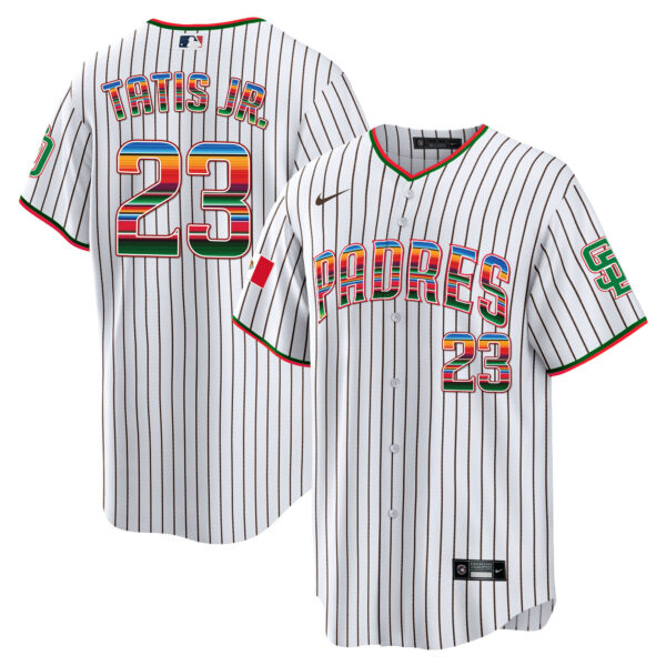 Men's San Diego Padres Mexico Cool Base Limited Jersey - All Stitched - Image 15