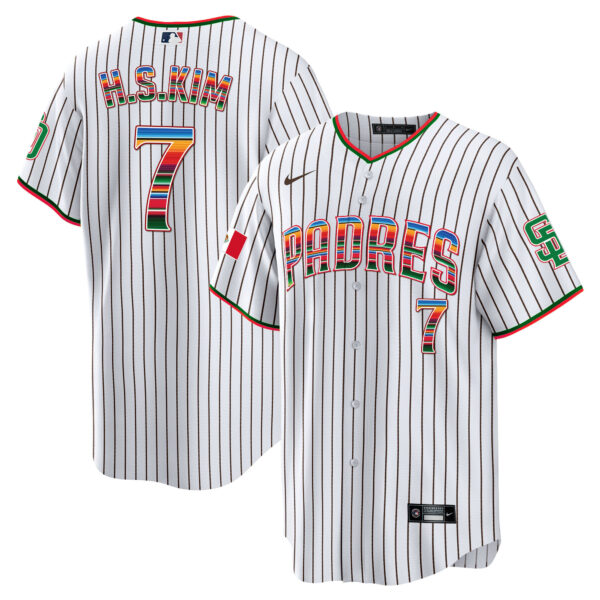 Men's San Diego Padres Mexico Cool Base Limited Jersey - All Stitched - Image 18