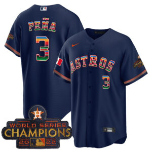 Men's Astros Mexico Cool Base Limited Jersey V2 - All Stitched