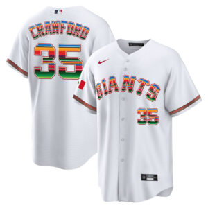 Men's Giants Mexico Cool Base Limited Jersey - All Stitched