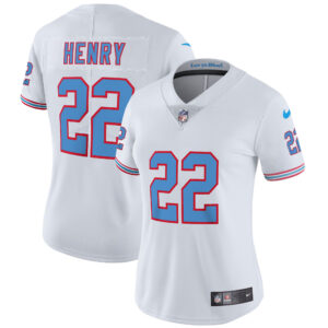 Women's Titans Throwback Limited Vapor Jersey - All Stitched