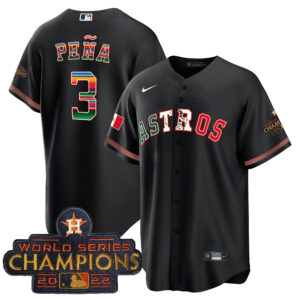 Men's Astros Mexico Cool Base Limited Jersey V3 - All Stitched