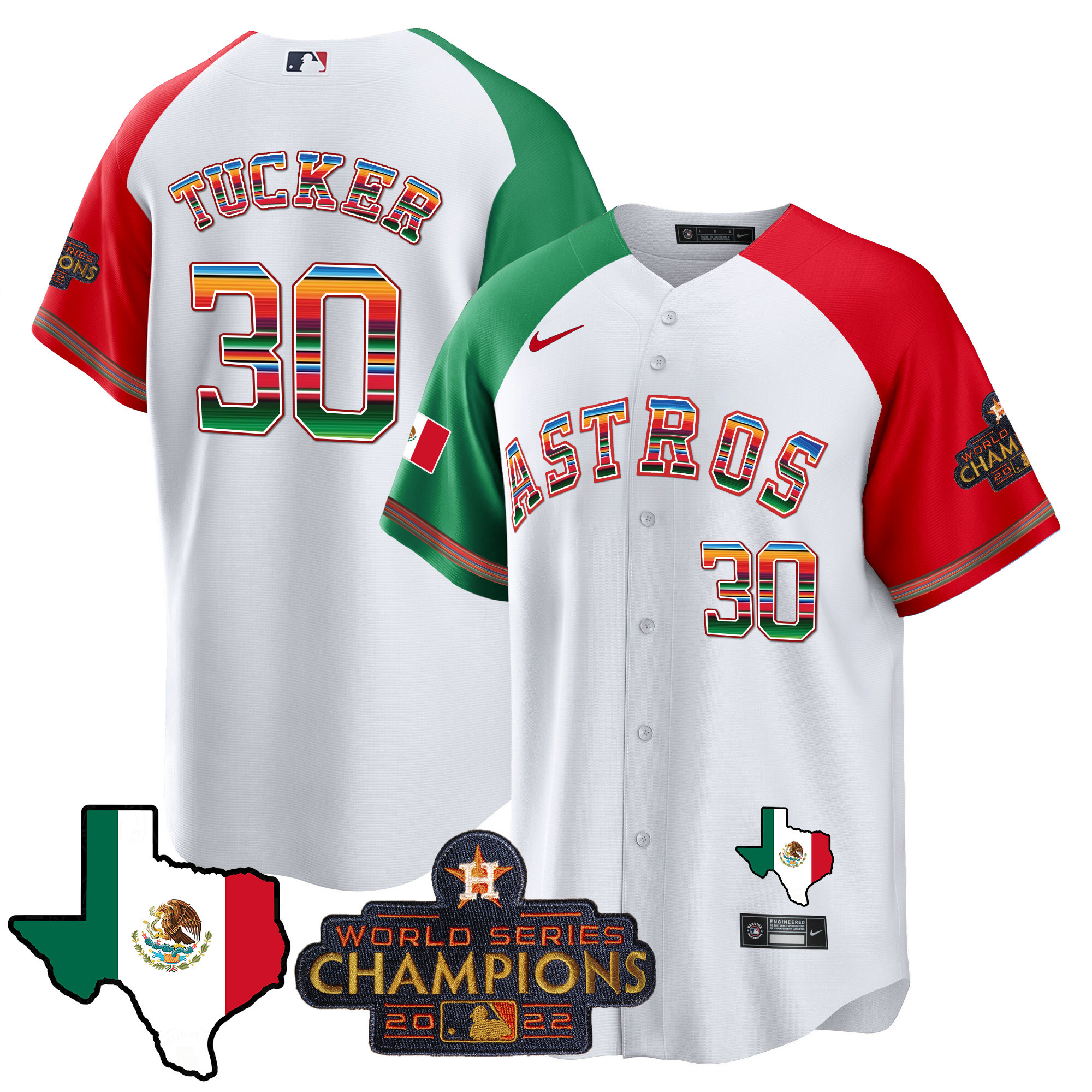 Men's Astros Mexico Texas Map Cool Base Jersey - All Stitched - Image 46