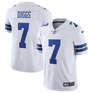 Trevon Diggs Dallas Cowboys White Jersey - All Stitched