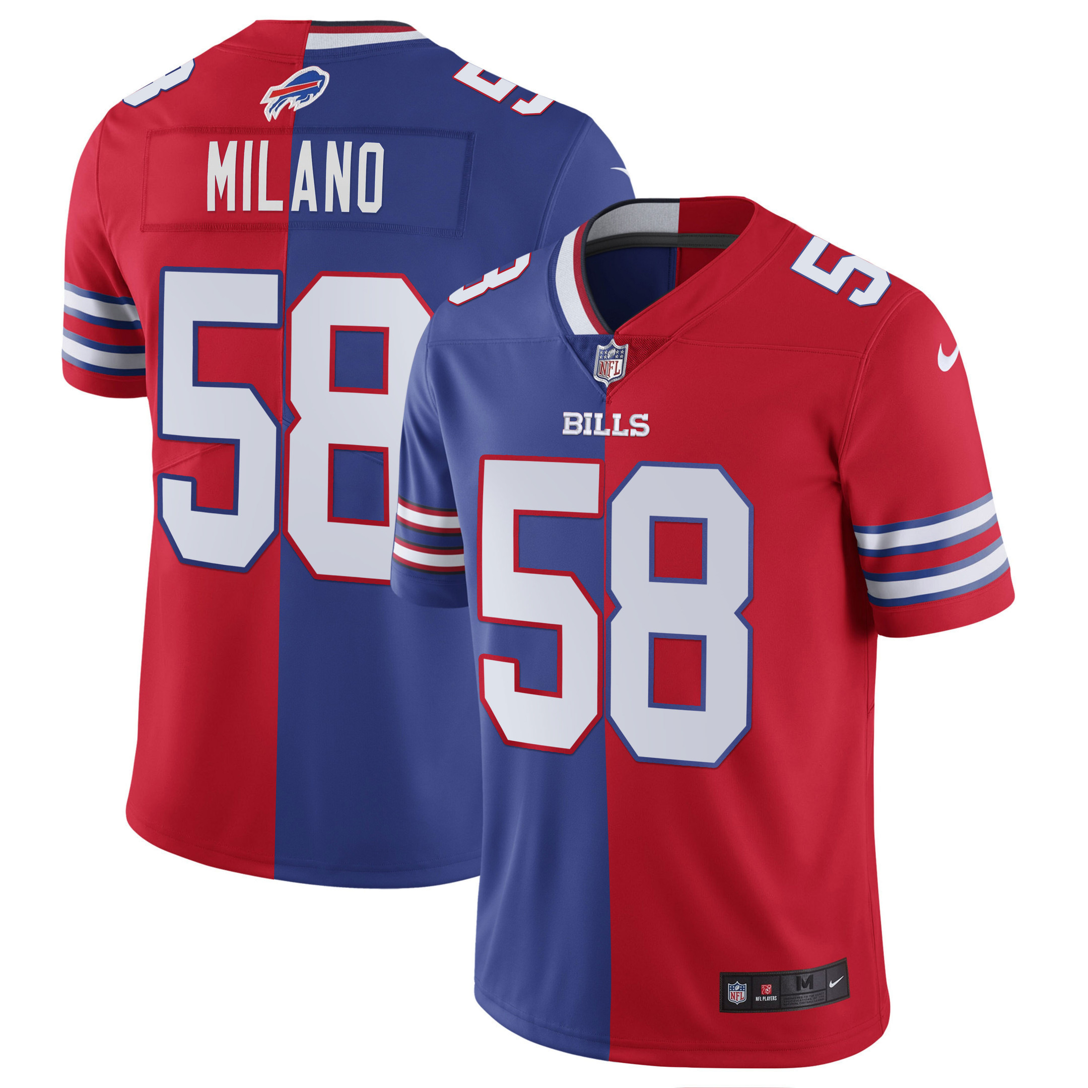 Men's Bills White Gold & Black Gold - All Stitched - Image 21