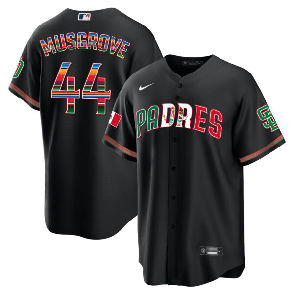 Men's San Diego Padres Mexico Cool Base Limited Jersey V2 - All Stitched - Image 12
