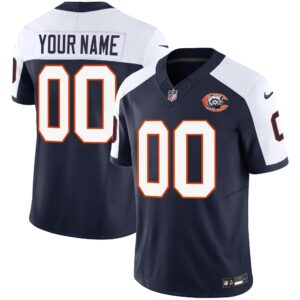 Bears Throwback Vapor Custom Jersey - All Stitched