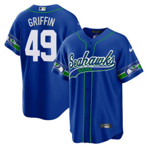 Shaquem Griffin Seahawks Throwback Cool Base Jersey - All Stitched