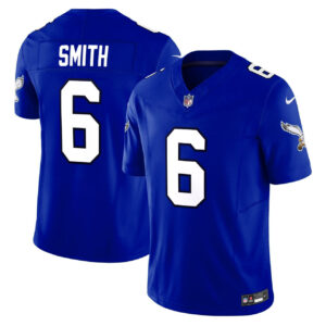 DeVonta Smith Philadelphia Eagles F.U.S.E. Royal Jersey - All Stitched