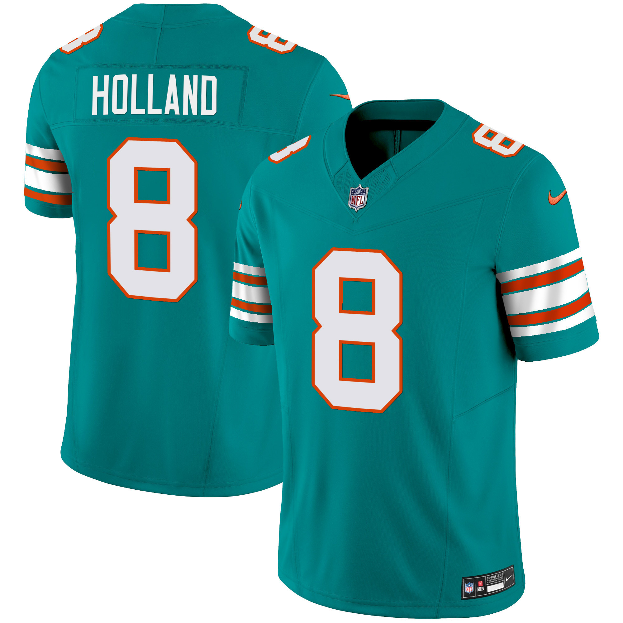 Men's Dolphins Vapor Limited Jersey - All Stitched - Image 4