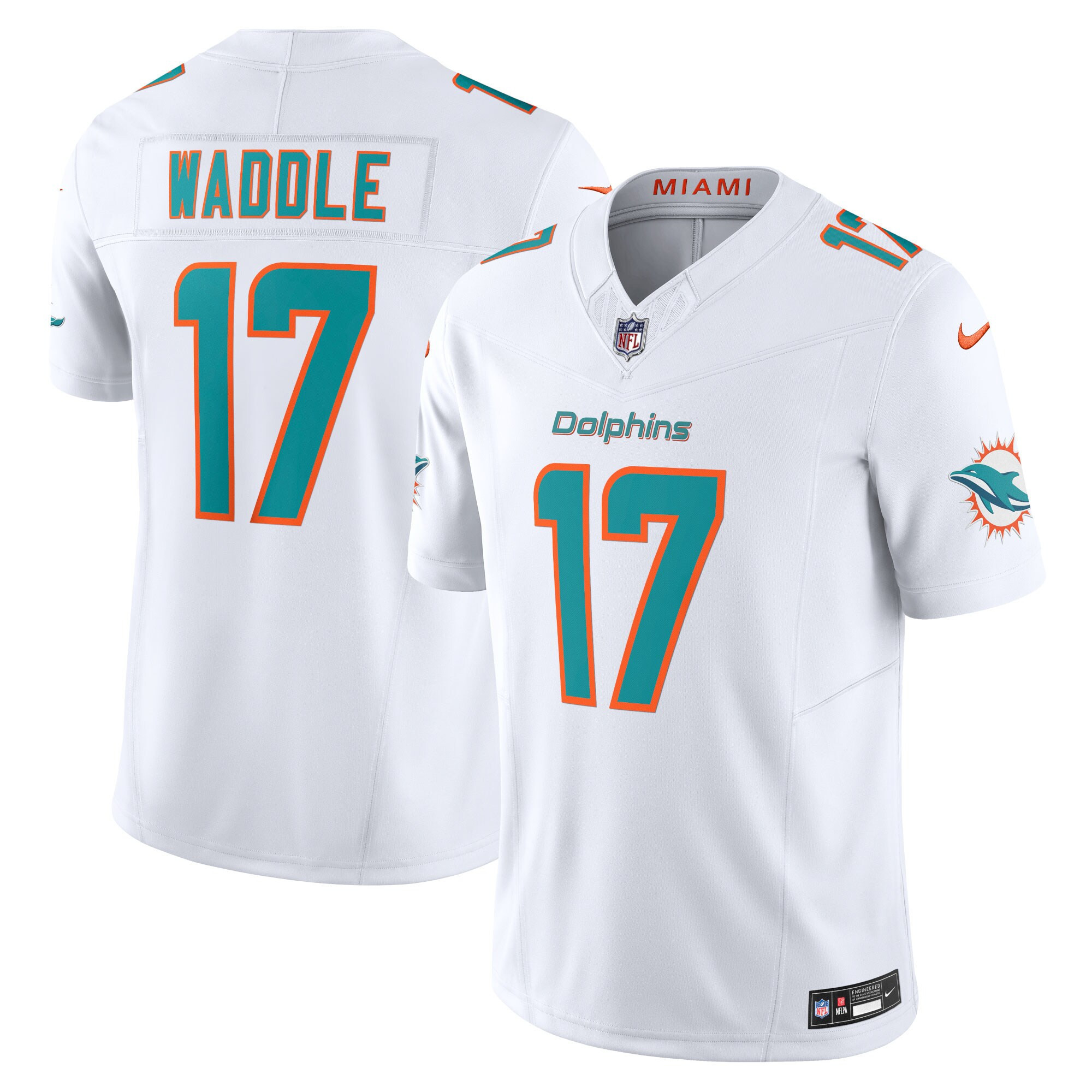 Men's Dolphins Vapor Limited Jersey - All Stitched - Image 20
