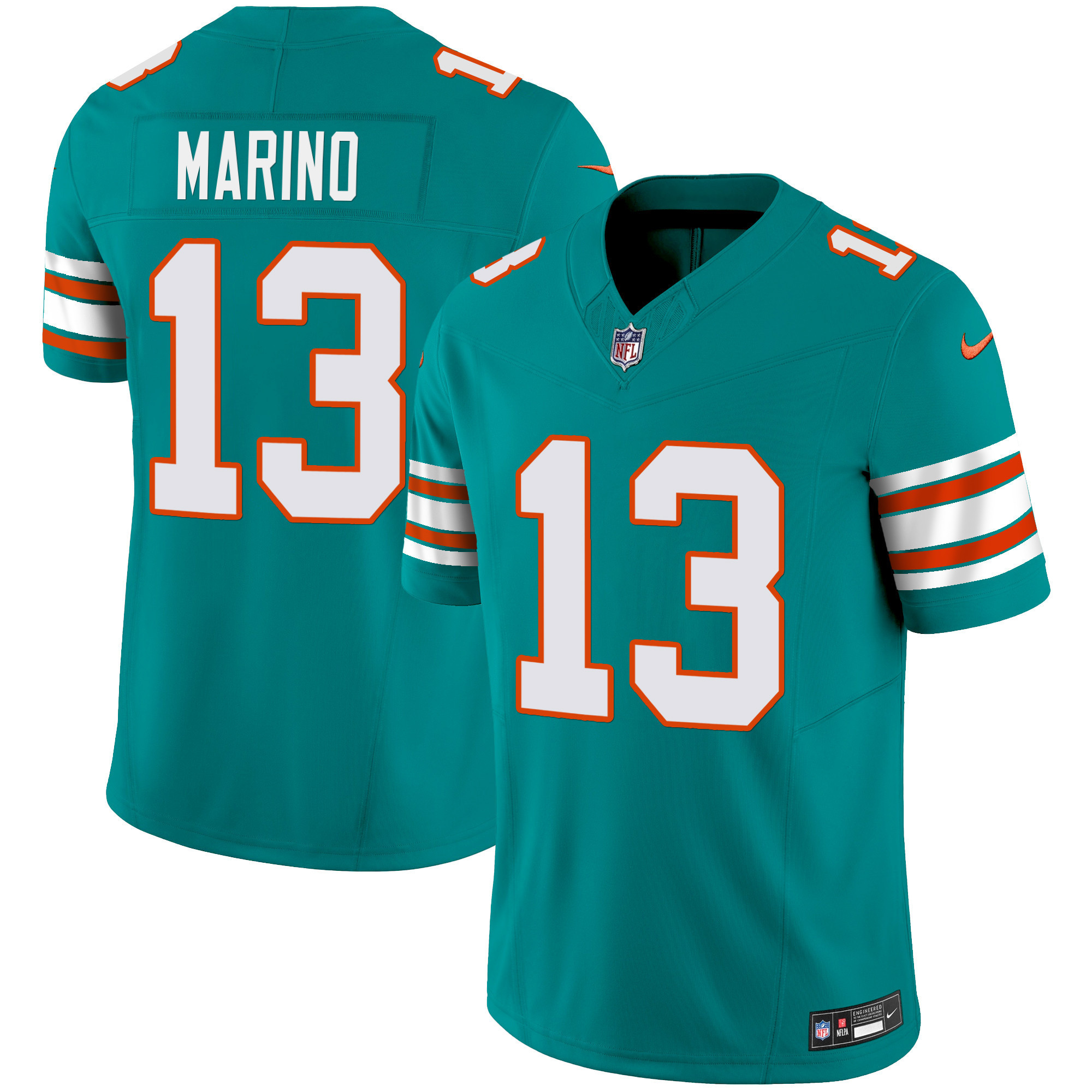 Men's Dolphins Vapor Limited Jersey - All Stitched - Image 5