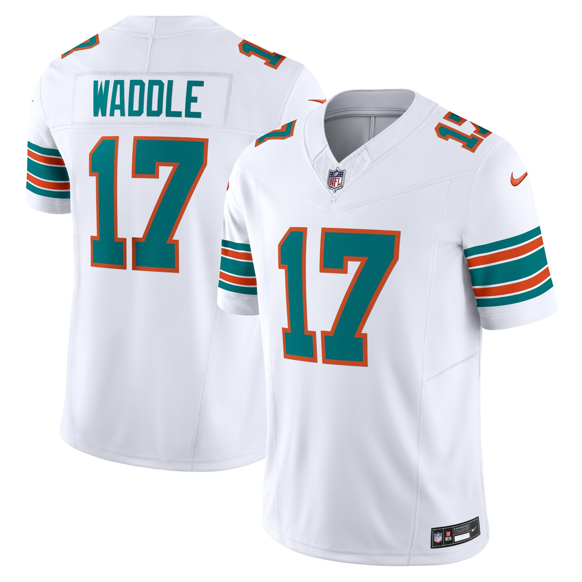 Men's Dolphins Vapor Limited Jersey - All Stitched - Image 8